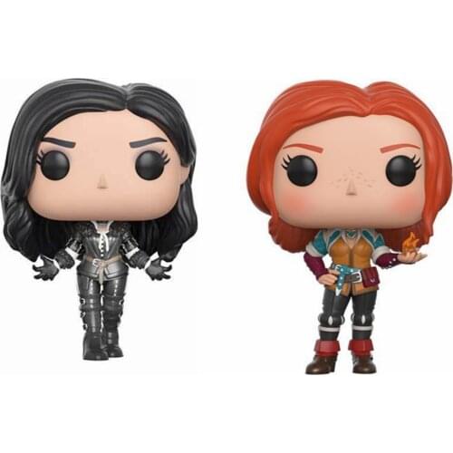 Witcher 3 Ye Naifa 152# TRISS 153# Vinyl Action Figures Collection Model ChildrenToys