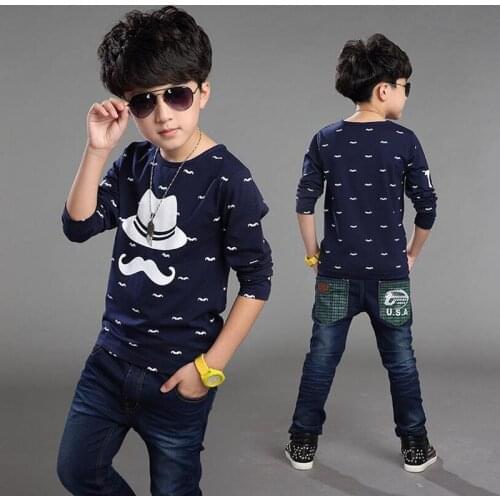 XYSSWW Long Sleeve T-Shirts For Boys