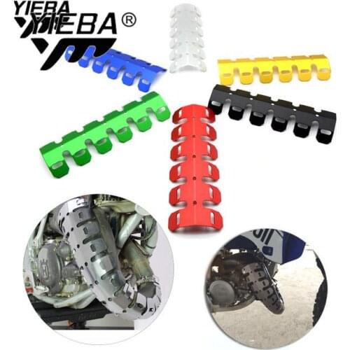 Motorcycle Front Manifolds Exhaust Shield Protector Cover Heat Protection For HONDA CRF450X CRF250X CRF250L CRF 450X/250LX/250L