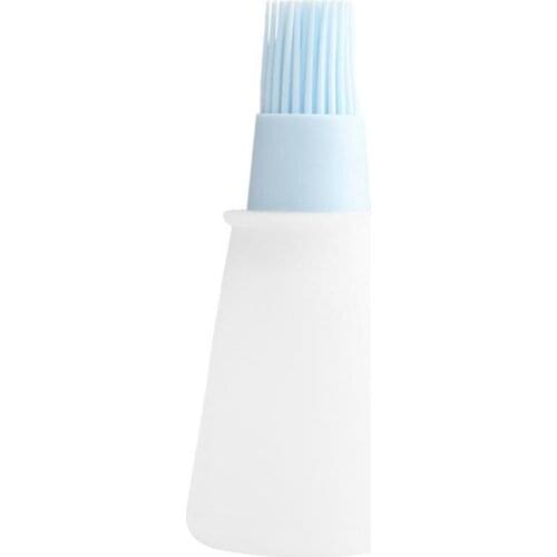 1pc Oil Bottle Brush Creative Refillable Silicone Sauce Bottle Brush Baking Brush BBQ Tools Accessories Kitchen Tools