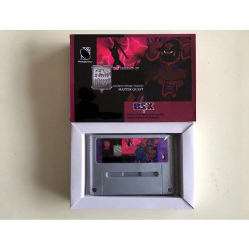 16Bit Games ** BSZELDA-ANCIENT STONE TABLET ( French Language PAL Version!! Box+Cartridge Only!! )