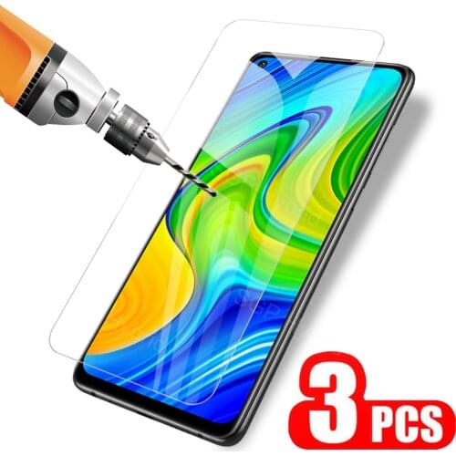 3 Pieces Screen Protector For Xiaomi Redmi Note 9 Transparent Safety Glass On Xiomi Redmy Note9 Phone Cover Film Glas HD Clear