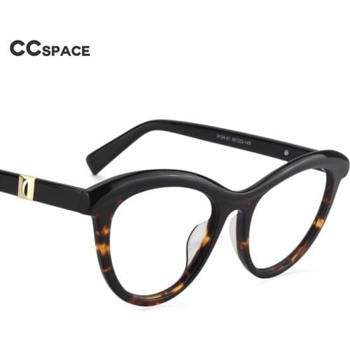 45490 Eyebrow Frames Reading Glasses Women Optical Fashion Lady Computer Myopia Glasses