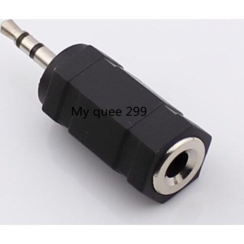 2.5mm double voice 3.3.5 mother 2.5 turn 3.5 headphone adapter audio 2.5 double track to 3.5 hole