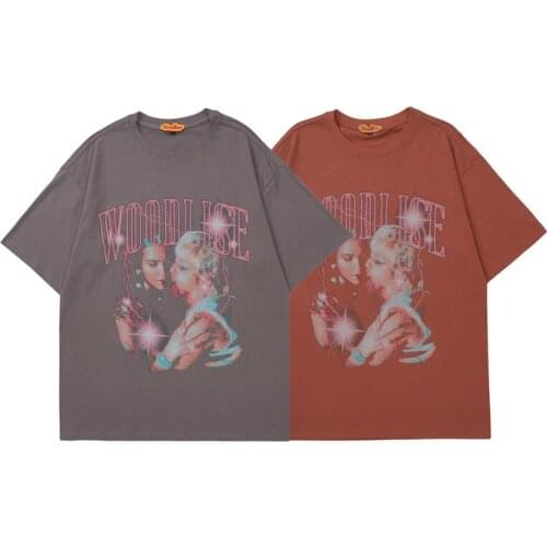 BAOLUO Oversized Men's T-Shirts