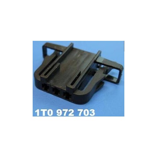 Free shipping 100pcs/lot 191 972 703 3 Pin/Way Female Sensor Socket Auto Connector Automotive