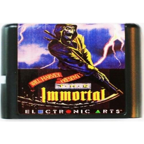 Immortal 16 bit MD Game Card For Sega Mega Drive For SEGA Genesis