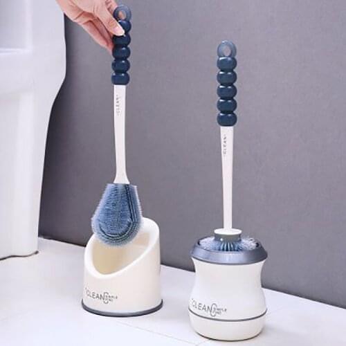 ONEUP Toilet Brush Holder Floor-standing Toilet Cleaning Tool with Base Bathroom Cleaning Brushes of Bathroom Accessories Sets