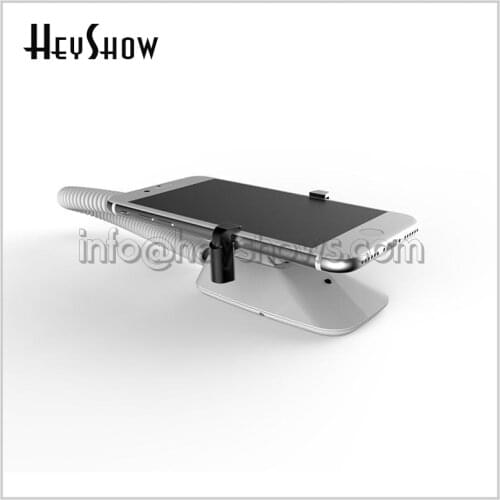 Mobile Phone Security Stand For Cell Phone Anti Theft Display Holder Iphone Alarm System With Clamp Mount On Wall Or Desk Thin