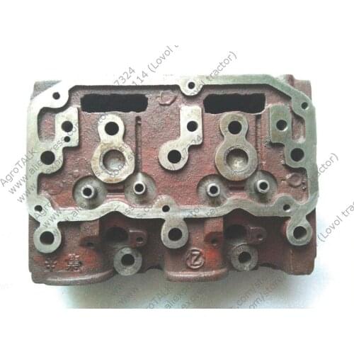 Cylinder head for Xinxiang Huanghe brand engine TY290X / TY295X / XN2100 for tractor like JINMA / WEITUO , part number