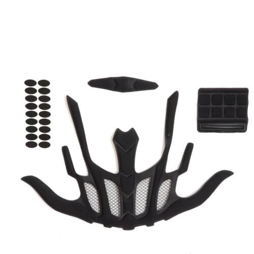 Helmet Inner Padding Net Foam Pads Kit Sealed Sponge Protective Lining Protection Liner Cushions Mat Set for Outdoor Sports