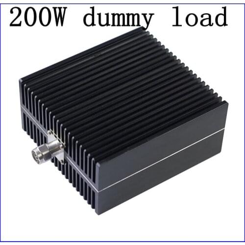 200W N male connector rf dummy load, RF Termination Load,DC 0 to 3 GHz ,50ohm N male N female DIN male DIN female optional