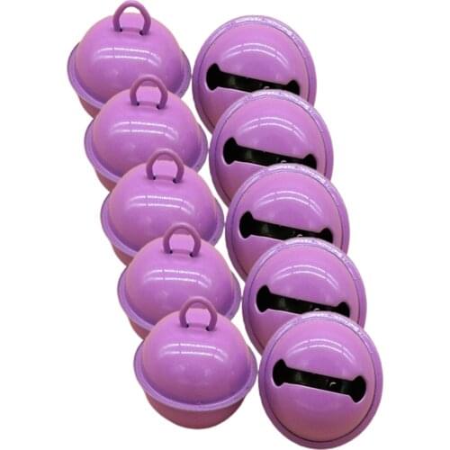 10PCS Metal Bell Handmade Jingle Bells Christmas Party Decoration Pet Crafts Festival Supplies Anti-Rust Iron Decorations