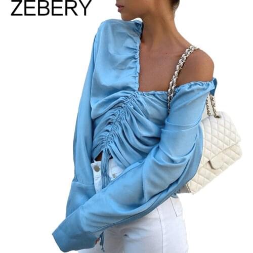 PAIYIGE Silk Blouses