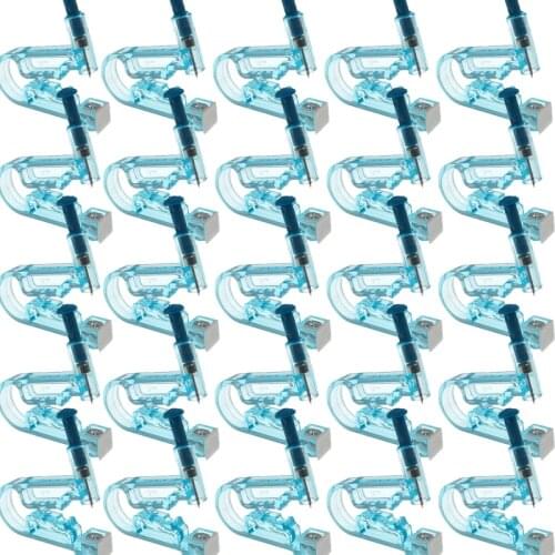 Wholesale Disposable Ear Piercer Sterile Safety Painless Blue One Time Use Ear Nose Navel Piercing Gun Machine Tool Body Jewelry