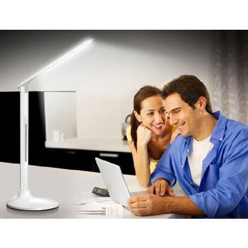 [Seven Neon]4sets Portable 7W dimmable touchable patent design led desk lamp,led desk child reading lamp