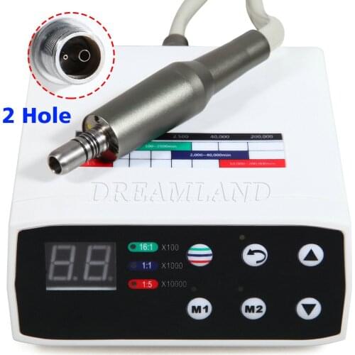 Dental Brushless LED Electric Micro 2 Hole Internal Spray Motor Fit NSK Increasing Handpiece(1:1,1:5，1:16)