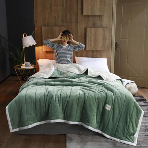 Super Warm Blanket Luxury Thick Blankets For Beds Fleece Blankets and Throws Winter Adult Bed Cover
