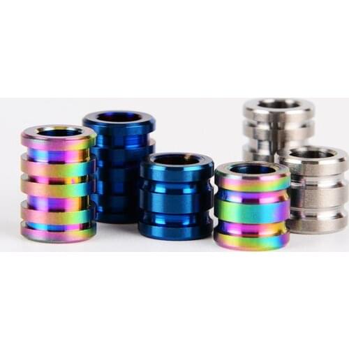 Outdoor Titanium Alloy Lanyard Beads Pull Dagger Lanyard Camping Cutter Gadgets Pendant Paracord Rope Multi Tools