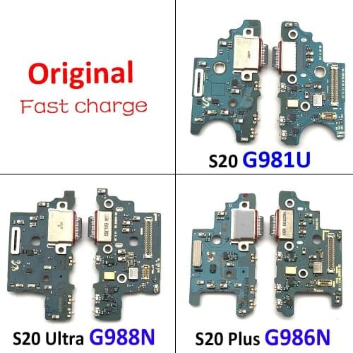 USB Charger Charging Dock Port Connector Flex Cable Repair Parts For Samsung Galaxy s20 / S20 Plus /S20 Ultra / A20 A205U