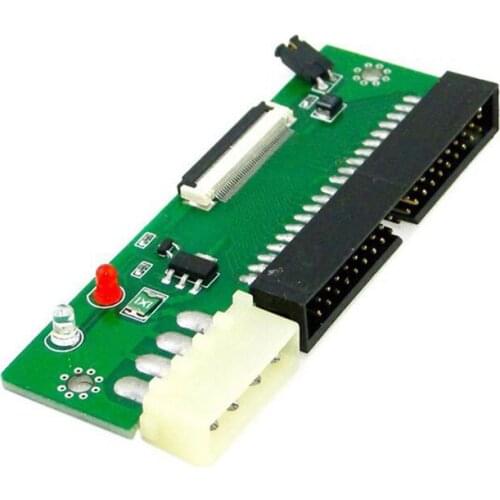 ZIF CE 1.8 Micro Drive 50pin to 3.5" IDE 40 Pin PC Adapter with Cable