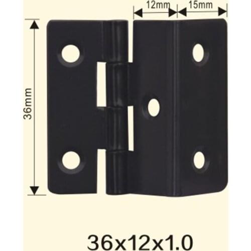 Freeshipping 36*12*1mm Iron Metal Hinge Sewing Machine Folding Table Furniture Flip Tray Hinges Big Door Hinges