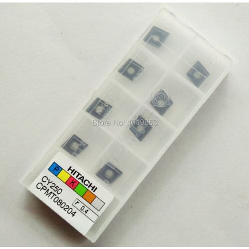 CPMT080204 CY250 milling CARBIDE inserts for milling cutter