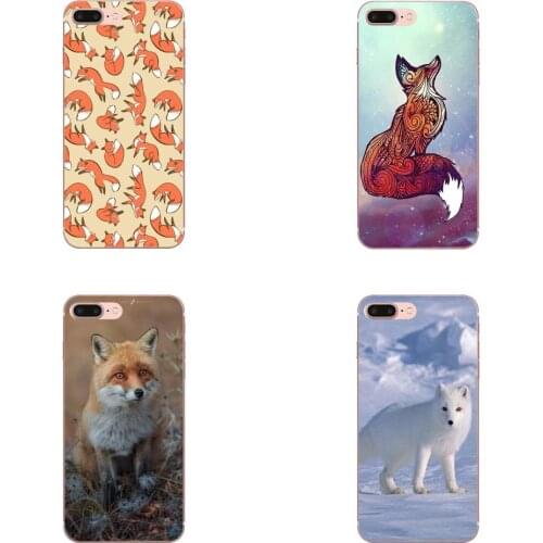 For Xiaomi CC9E Mi3 Mi4 Mi4i Mi5 Mi 5S 6 6X 8 9 SE Play Plus Pro Lite A1 Mix 2 Note 3 Unique Animal Fox Special Offer Vertical