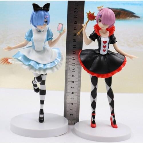 21cm Hot Kawaii Ram/rem Re: Zero - Starting Life In Another World Anime Action Figure Model Toy Anime Peripheral Sexy Girl Gift