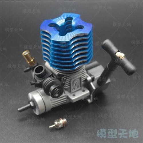 HSP 02060 VX 18 Engine 2.74CC Pull Starter Blue For RC 1/10 Nitro Car On-road Car Buggy Monster Bigfoot Truck 94122 94166 94188