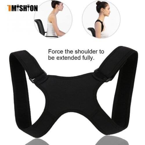Spine Posture Corrector Protection Back Shoulder Posture Correction Band Humpback Back Pain Relief Corrector Brace in stock