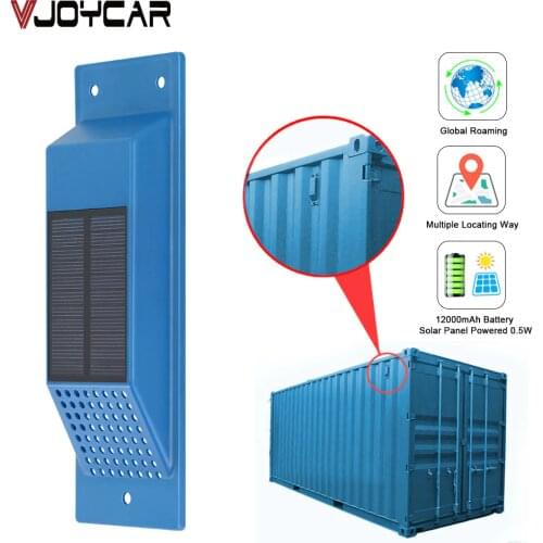 The Best 4G Container GPS Tracker Solar Tracking Device Terminal Global Roaming SIM 4-Year Long Standby Time China Factory Offer