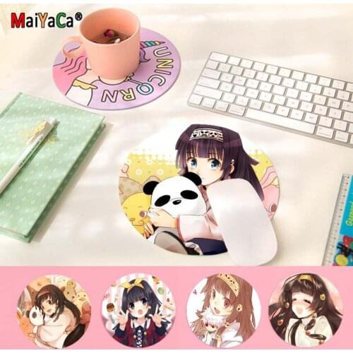 Maiyaca Hot Alluka Zoldyck Hunter x Hunter Silicone round mouse Pad to Mouse Game gaming Mousepad Rug For PC Laptop Notebook