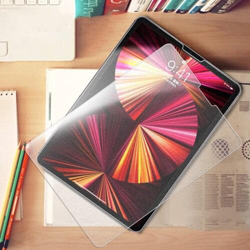 2.5D Matte Tempered Glass For Apple iPad Pro 9.7 10.5 11 2018 2020 2021 Screen Protector No Fingerprints Frosted Protective Film
