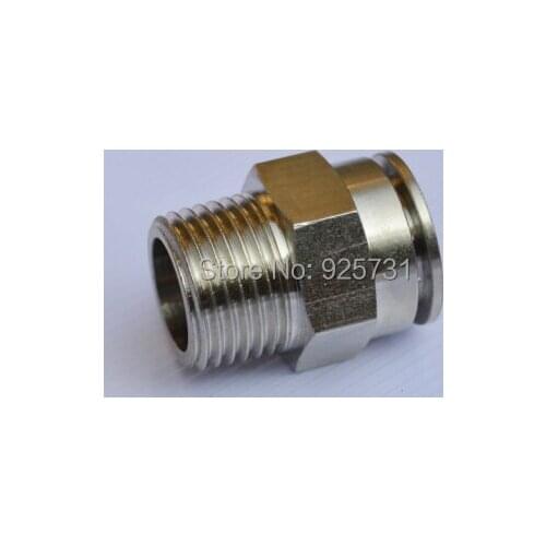 MPC14mm-R3/8,,Brass Push In Fittings,Pneumatic Fittings,One touch fittings,tube fittings,pneumatic connector
