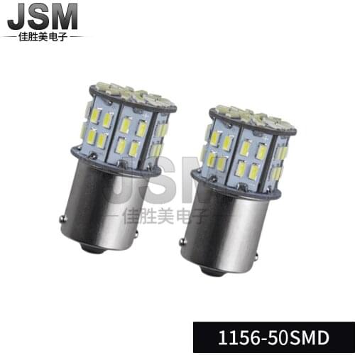 LED Automobile Brake Bright Light S25 / 1157-3014-50smd High Power Turn Signal Clearance Sale Items Led Lights for Car