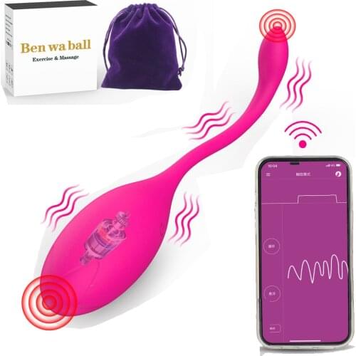 New Bluetooth Vibrators For Women Wireless APP Remote Control Dildo Female Vibrator Long Distance Control Vibrating Egg Sex Toys