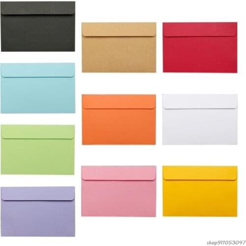 FreeShip 50pcs Vintage Large Envelopes Postcard Letter Stationery Paper Greeting Card Envelope School Office Supplies Wholesales