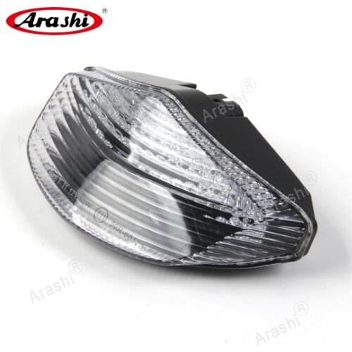 Arashi For DUCATI Monster 696 2008-2014 E-Mark Taillight Brake Turn Signal Light Rear Tail Light LED Light 2009 2010 2011 2012