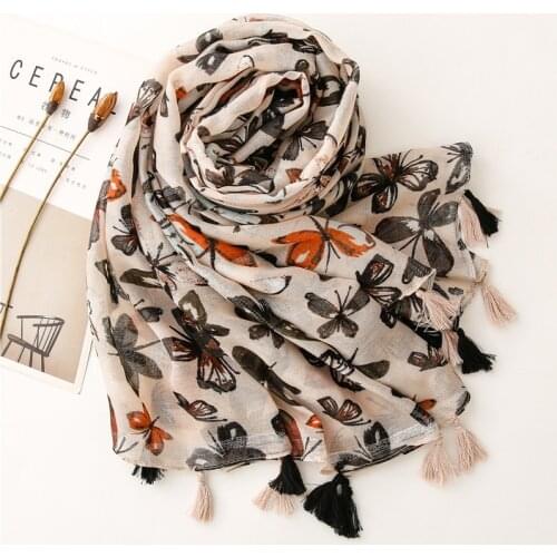 2021 Luxury Brand Cotton Linen Scarf Women Spring Autumn All-match Long Shawl Sunscreen Printing scarves pashmina poncho hijab