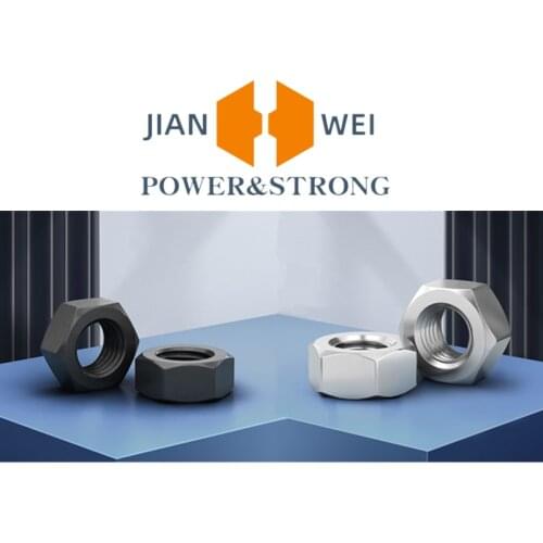 Black Grade 8.8/12.9 steel Hex Hexagon Ordinary Nut For M2 M2.5 M3 M4 M5 M6 M8 M10 M12 M14 M16 M20 M24 Screw Bolt