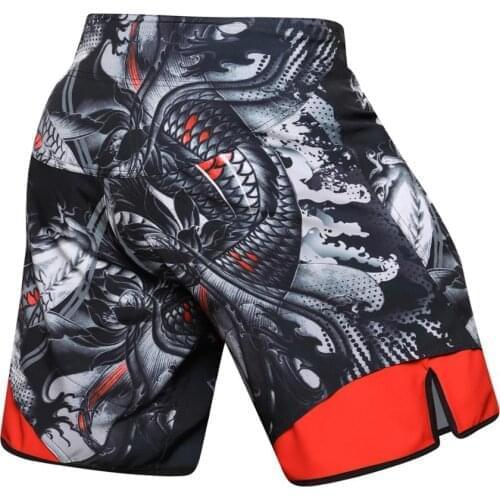2021 New Custom Logo Arrival Sublimated Printed Boxing MMA Shorts MMA Shorts For Sale