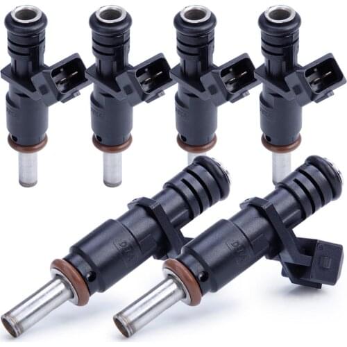 6 Universal Top High Performance Fuel Injector For 06-12 BMW 128i 328i X3 X5 Z4 525i 2.0/2.5/3L 7531634 7531634