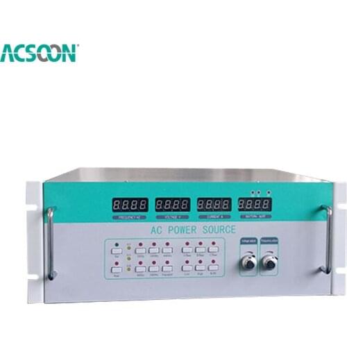 ACF400 500va single phase ac power supply 115v 400hz static frequency converter