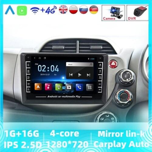 Navitree 8inch 2Din Car Radio GPS For HONDA FIT JAZZ 2007 2008 2209 2010 2011-2016 RHD Android 8.1 WiFi Car Multimedia player