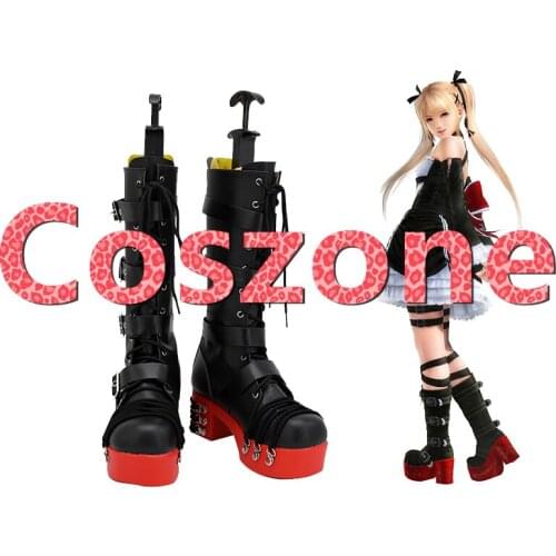 Dead or Alive Marie Rose Cosplay Shoes Boots Halloween Carnival Cosplay Costume Accessories