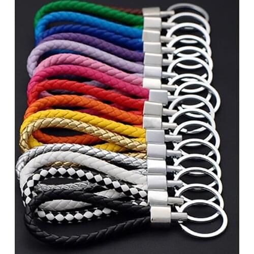 Anti-Lost Car Key Pendant Split Rings Keychain Phone Number Card Keyring Auto Vehicle Key Chain Car Accessories Dropshipping