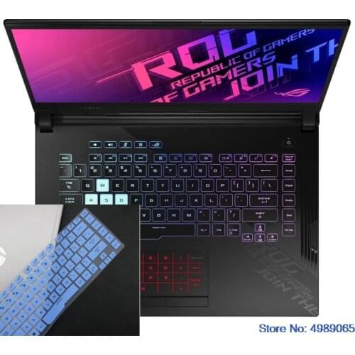 For ASUS ROG STRIX G15 G512 G512LU G512LI G512LV G512LW G512 LU LI LV LW laptop Keyboard Cover skin Protector