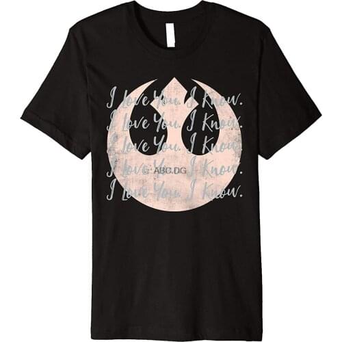 I Love You I Know Rebel Alliance Premium T-Shirt