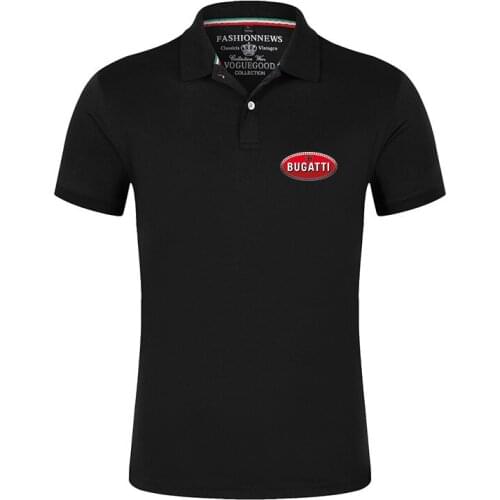 Summer 2021 New Bugatti Car Logo Skoda Shirt Cotton Print 8 Color Casual Short slevess College T shirt Custom Decal Tops